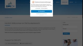 
                            8. Kunden Login - DM-EDV