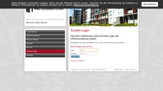 
                            1. Kunden-Login | HVK Grundbesitz GmbH - WEG- und Mietverwaltung ...