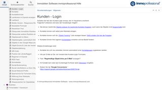 
                            1. Kunden - Login - immoprofessional