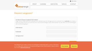 
                            2. Kunden-Login | Passwort vergessen - ExtraEnergie