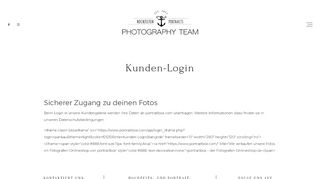 
                            11. Kunden-Login - Photography Team