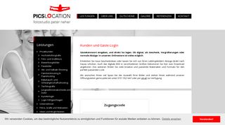 
                            1. Kunden LogIn - Picslocation