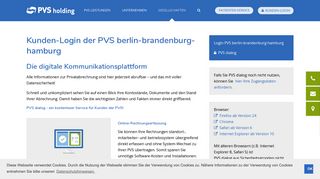 
                            9. Kunden-Login - PVS berlin-brandenburg-hamburg