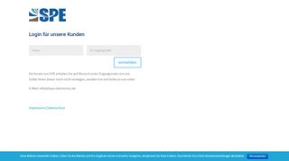 
                            13. kunden-login - SPE Gmbh & Co.KG