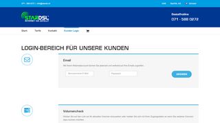 
                            11. Kunden Login - StarDSL Schweiz