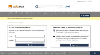 
                            3. Kunden-Login | Stellenwerk Göttingen