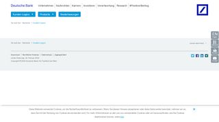 
                            5. Kunden-Logins – Deutsche Bank