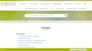 
                            5. Kunden | Stadtwerke Ahaus