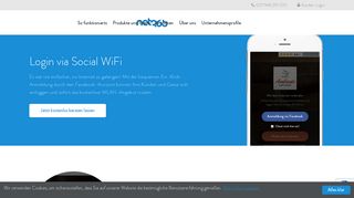 
                            7. Kunden-WLAN mit einem Facebook oder Google Login - net365