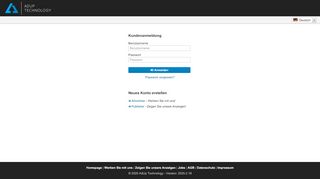 
                            1. Kundenanmeldung :: Ad Up Technology