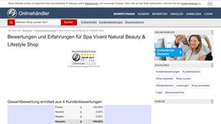 
                            9. Kundenbewertungen - Spa Vivent Natural Beauty & Lifestyle Shop ...