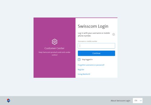 
                            8. Kundencenter - Swisscom