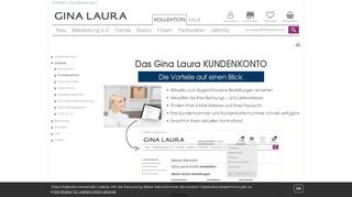 
                            10. Kundenkonto - Gina Laura