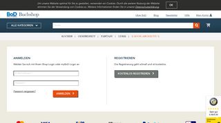 
                            3. Kundenlogin - Books on Demand GmbH
