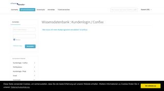 
                            10. Kundenlogin / Confixx - schwarzkünstler® support