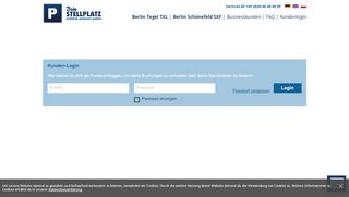 
                            1. Kundenlogin - Dein Stellplatz