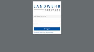 
                            1. Kundenlogin - LANDWEHR software