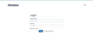 
                            3. Kundenlogin - Meebox