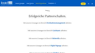 
                            5. Kunden/Partner - Kunden und Partner von feratel Lösungen und ...