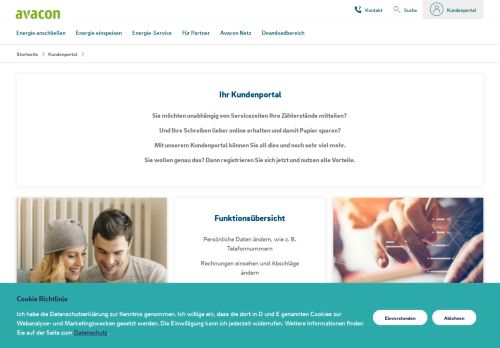 
                            5. Kundenportal - Avacon Netz GmbH