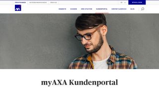 
                            2. Kundenportal - AXA