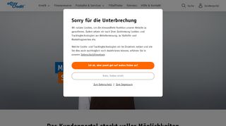 
                            1. Kundenportal: Finanzen schnell und einfach im Blick | easyCredit