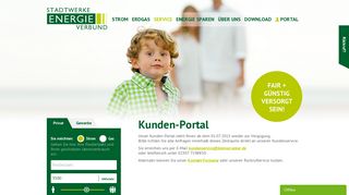 
                            2. Kundenportal | kleinerracker.de - Stadtwerke Energie für Familien