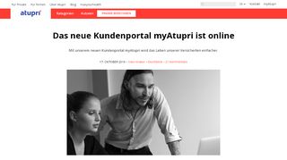 
                            8. Kundenportal myAtupri | Atupri Blog