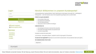 
                            4. Kundenportal Stadtwerke Borken - privatkundenportal.net