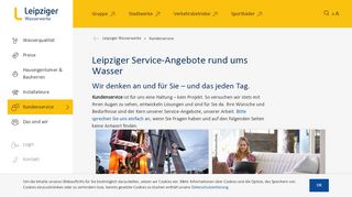 
                            4. Kundenservice der Leipziger Wasserwerke - Leipziger Gruppe