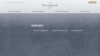 
                            10. Kundenservice für Privatkunden | Varengold Bank AG