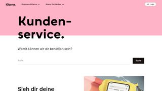 
                            6. Kundenservice - Klarna Österreich