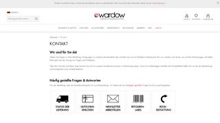
                            4. Kundenservice - Kontakt | wardow.com