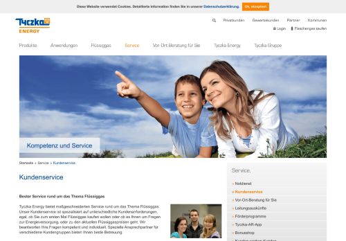 
                            1. Kundenservice von Tyczka Energy