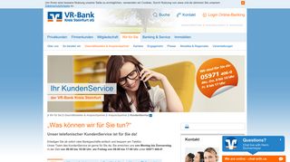 
                            3. KundenService VR-Bank Kreis Steinfurt eG