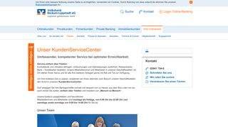 
                            3. KundenServiceCenter - Volksbank Beckum-Lippstadt