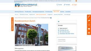 
                            4. Kundenzentrum Aurich - Raiffeisen-Volksbank eG
