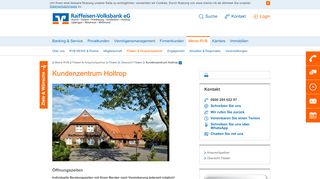 
                            6. Kundenzentrum Holtrop - Raiffeisen-Volksbank eG