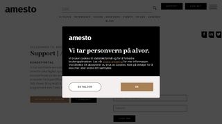 
                            2. Kundeportal og Support | Amesto Solutions