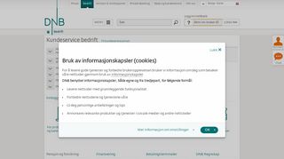 
                            7. Kundeservice Bedrift - DNB