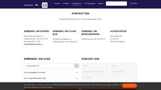 
                            2. Kundeservice og kontakt – Flying Blue