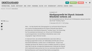 
                            10. Kündigungswelle bei Shpock: Dutzende Mitarbeiter verlieren Job ...