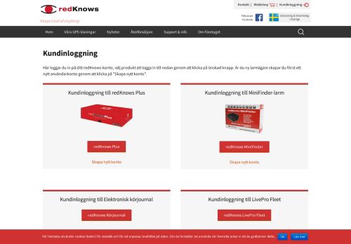 
                            1. Kundinloggning | redKnows