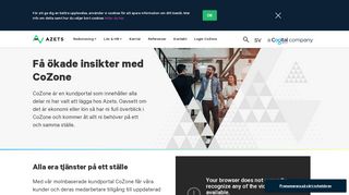 
                            3. Kundportalen CoZone - all er ekonomiska information på ett ... - Azets.se