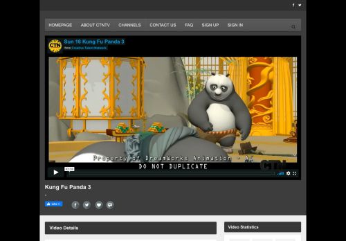 
                            10. Kung Fu Panda 3 - CTN TV - Creative Talent Network