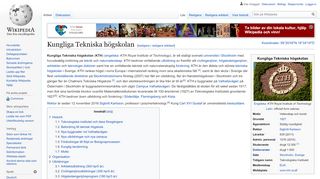 
                            13. Kungliga Tekniska högskolan – Wikipedia