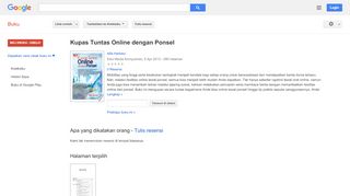 
                            8. Kupas Tuntas Online dengan Ponsel