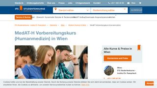 
                            11. Kurs - MedAT-H Intensivkurs (Humanmedizin) in Wien