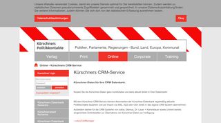 
                            7. Kürschners CRM-Service: kuerschners.com