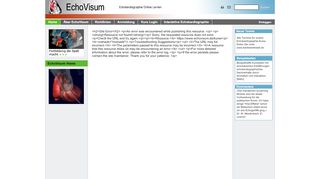 
                            5. Kurse - EchoVisum - Grundkurs Echokardiographie